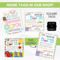 Student to Teacher Gift Tag